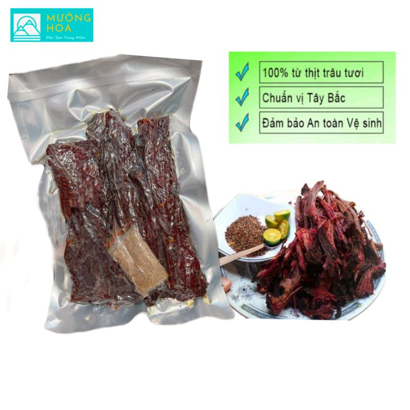 Thịt trâu gác bếp Tây Bắc, loại đặc biệt 200G | BigBuy360 - bigbuy360.vn
