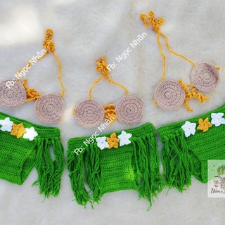 Set Bikini Dễ Thương Cho Bé
