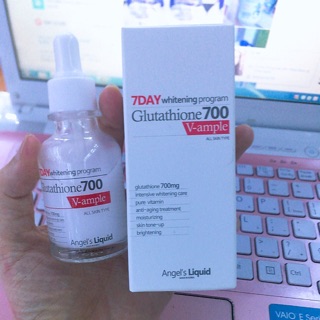 Huyết thanh Whitening Program Glutathione 700 V-ample