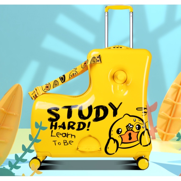 Vali cho bé B.Duck hàng chính hãng bảo hành 12 tháng