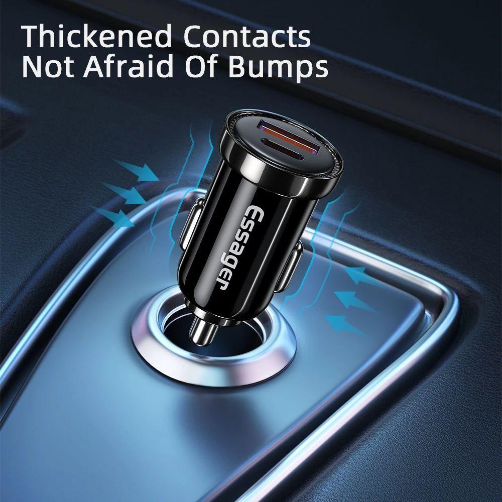 Ổ Cắm Sạc Nhanh PD Type C Cho Xe Hơi