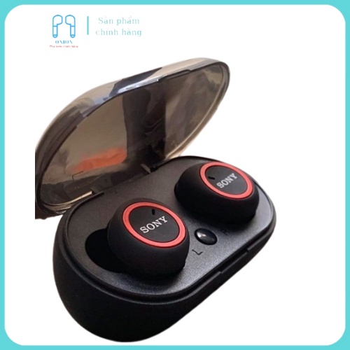 Tai Nghe Bluetooth Đen Sony Sport Tws-D76 Âm Thanh Ấm Bass-Treble Rõ Ràng Hàng Chính Hãng