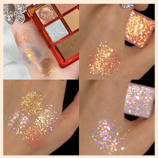 Tuan059 bảng mắt glam 7 ô kết hợp phấn má và nhũ bắt sáng tuan059