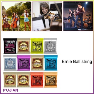 Ernie Ball Strings Burly String Electric Guitar String for Ukulele Bass Guitar [8/2]