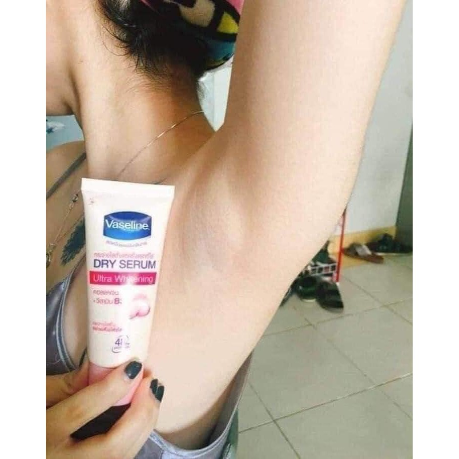 Vaseline Dryserum Dưỡng Da Vùng Nách Trắng Sáng Bản Mới 2021