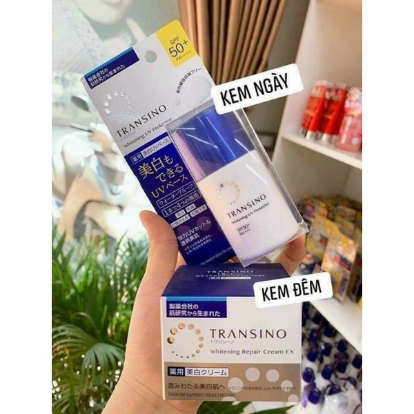 Dưỡng ngày chống nắng Transino Whitening Day protector (mẫu mới 2020)