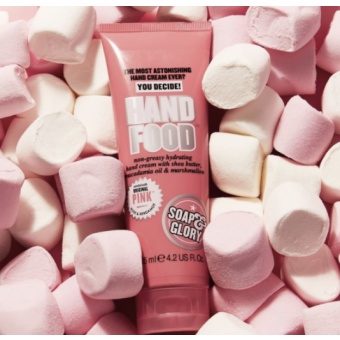 Kem dưỡng tay Hand Food Hydrating Hand Cream hương nước hoa cấp ẩm làm mềm tay Soap & Glory 125ML