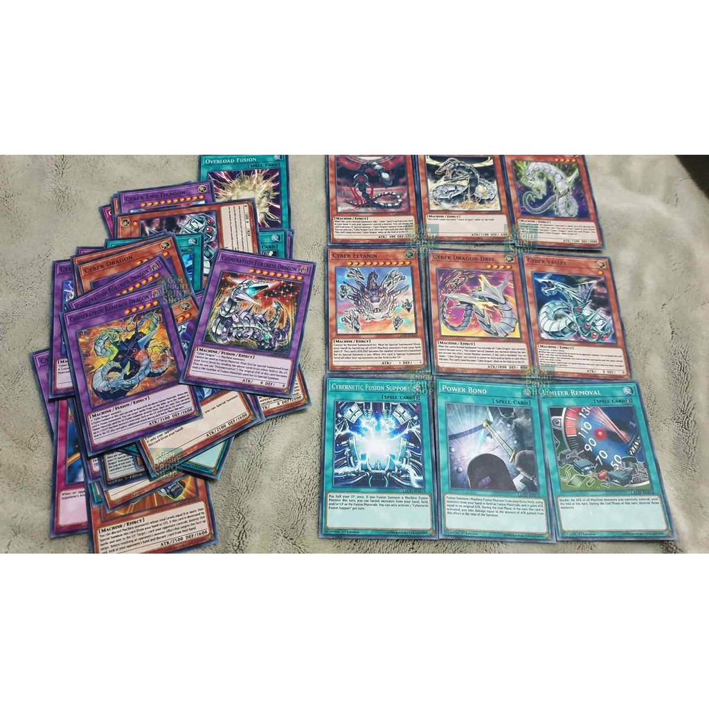 Bộ bài Yugioh - Legendary Dragons of Atlantis - B Deck