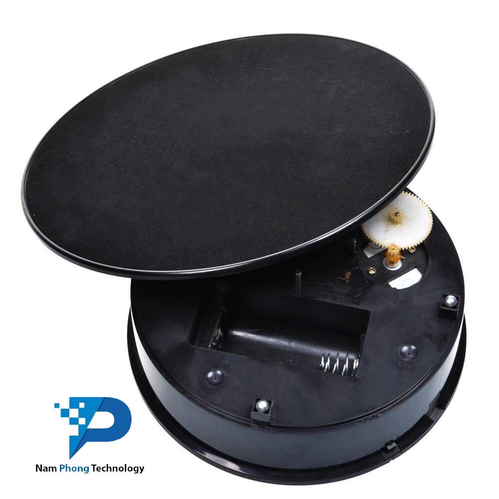 BÀN XOAY HỖ TRỢ CHỤP ẢNH SẢN PHẨM TỰ ĐỘNG 360ĐỘ QUAY TRÁI PHẢI - ĐẾ XOAY TRƯNG BÀY SẢN PHẨM - NAMPHONG TECHNOLOGY