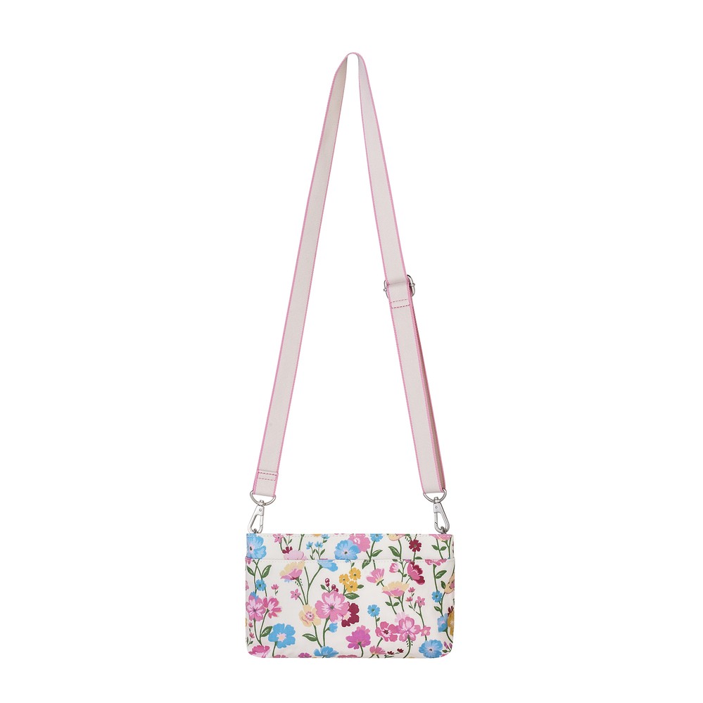 Cath Kidston - Túi đeo chéo Small Zipped Cross body Park Meadow - 984027- Warm Cream