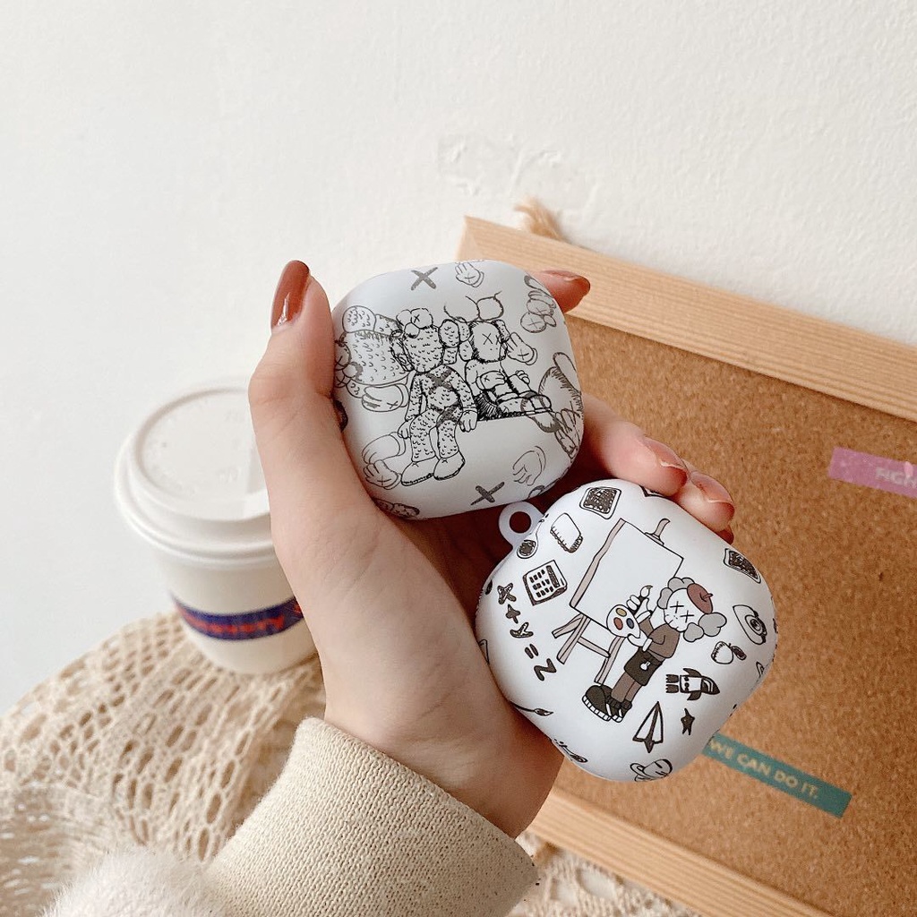 Vỏ bảo vệ hộp sạc tai nghe tùy chọn kiểu dáng dễ thương đơn giản cho Samsung Galaxy Buds Live Buds Pro