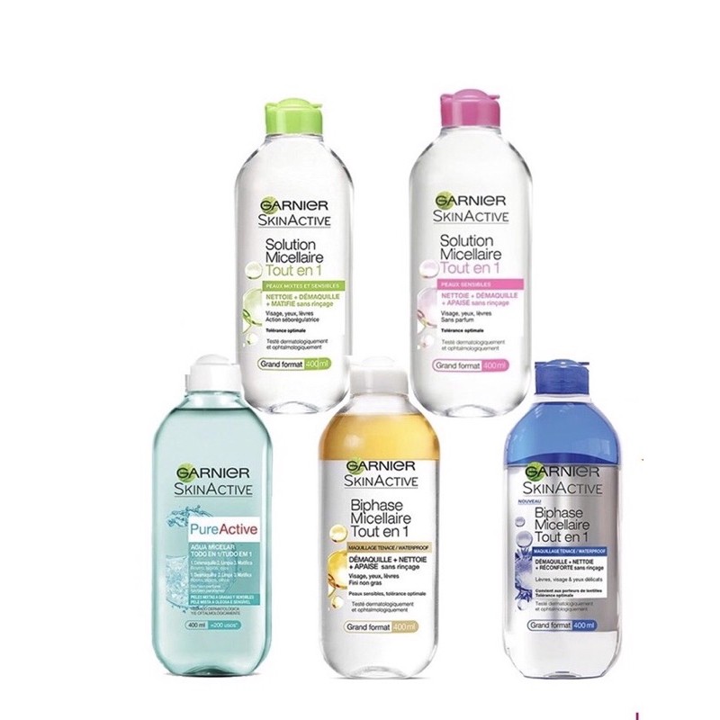 💦Nước Tẩy Trang Cho Mọi Loại Da Garnier Skin Naturals Micellar Cleansing Water💦