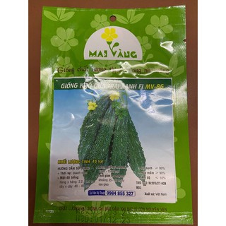 HẠT GIỐNG KHỔ QUA TRÁI XANH - HIỆU MAI VÀNG