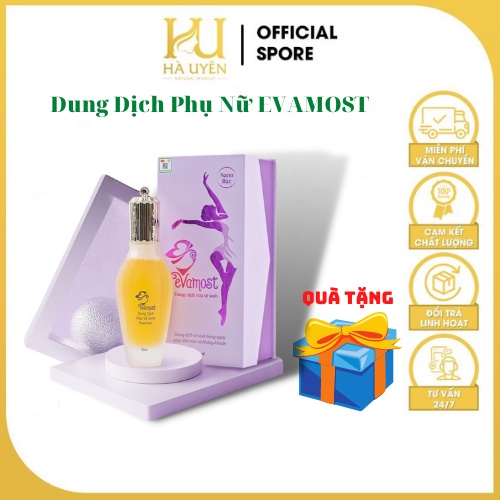 Dung Dịch Vệ Sinh , Dung Dịch Phụ Nữ EVAMOST 120ml ( phiên bản mới của Xuân Hồng ) [ Chính - Hãng ]