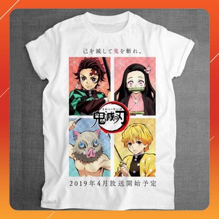 Áo thun kimetsu no yaiba nam nữ