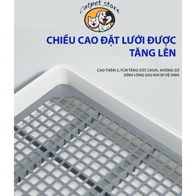 Khay vệ sinh cho chó mèo, khay huấn luyện chó đi vệ sinh đúng chỗ