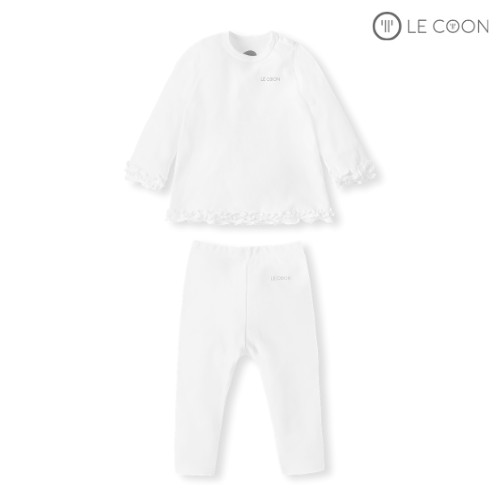 LE COON | Bộ Đồ Áo Bèo Dài Tay | COMFY | 3 tháng-3 tuổi