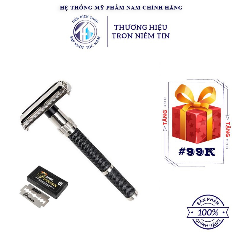 Dao Cạo Râu Parker 96R Safety Razor cao cấp