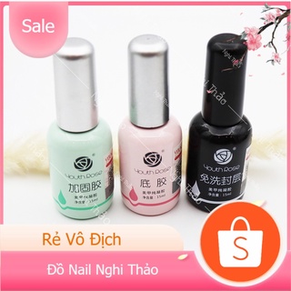 Gel cứng móng hoa hồng
