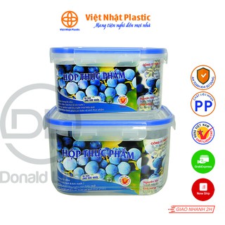 Hộp đựng thực phẩm Việt Nhật Plastic CN 6532