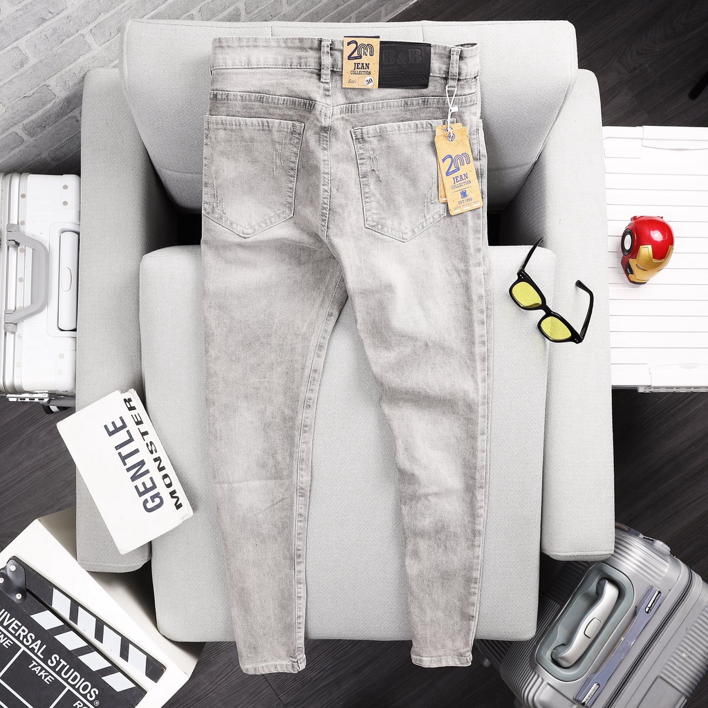 QUẦN JEAN NAM CHẤT LIỆU DENIM CAO CẤP - CO GIÃN - PHONG CÁCH TRẺ