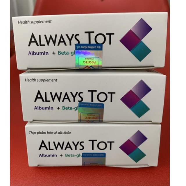 ALBUMIN + BETA-GLUCAN Tăng cường sức khoẻ, nâng cao sức đề kháng Always TOT