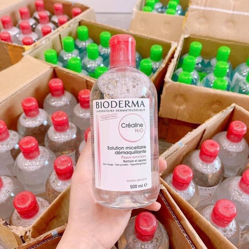  TẨY TRANG BIODERMA XANH /hồng 500ml | BigBuy360 - bigbuy360.vn