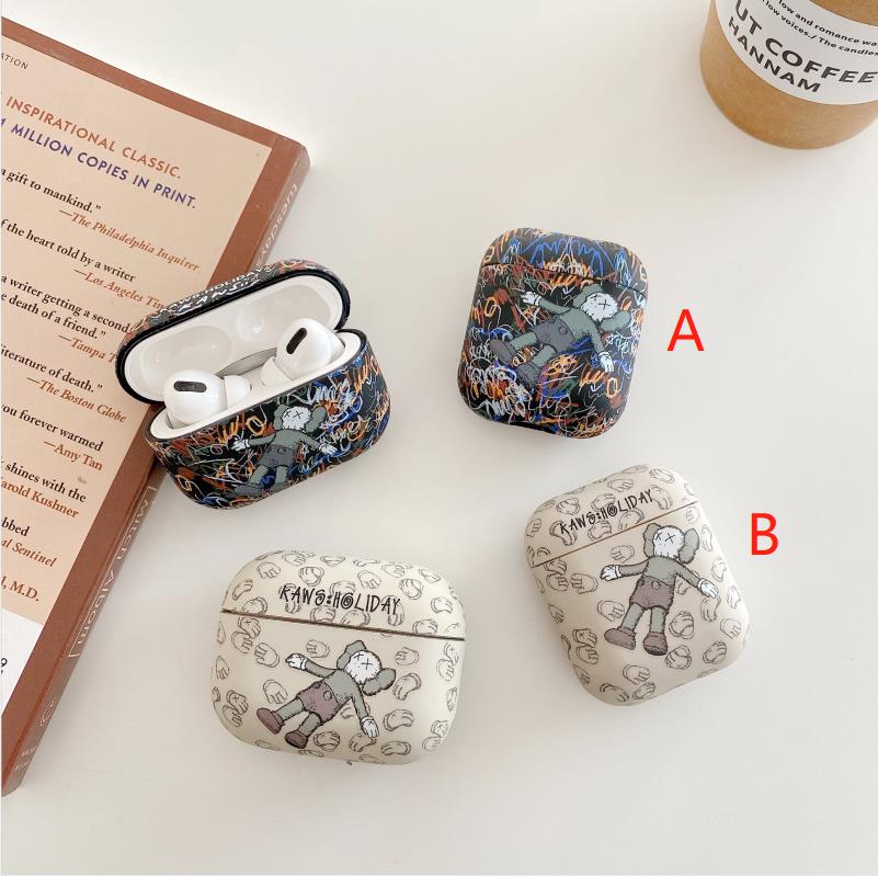 Vỏ Bảo Vệ Hộp Đựng Tai Nghe Hình Kaws Độc Đáo Cho Airpods 1 / 2 / Pro