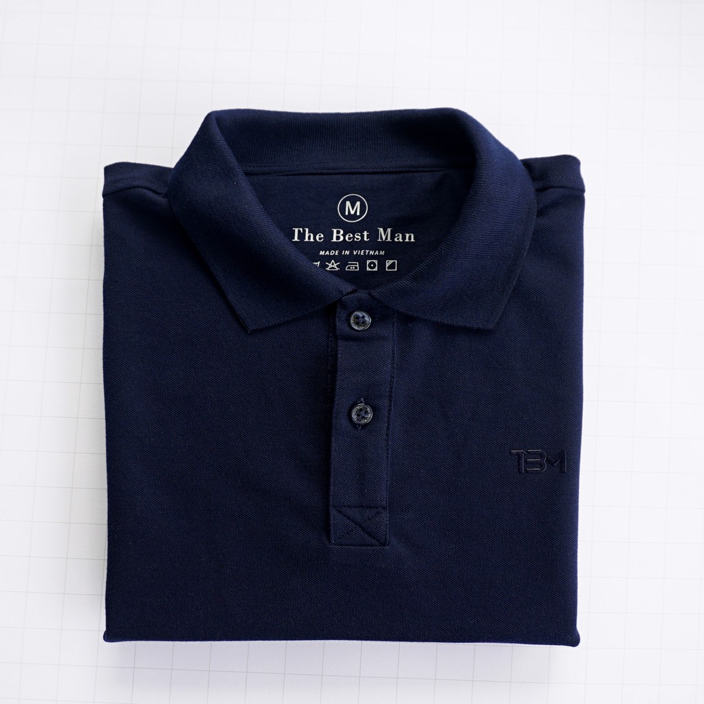 Áo thun POLO màu Xanh Navi- THEBESTMAN | BigBuy360 - bigbuy360.vn