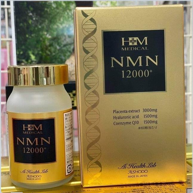 Viên uống Aishodo NMN 12000 - Viên trẻ hóa và chống lão hóa toàn diện