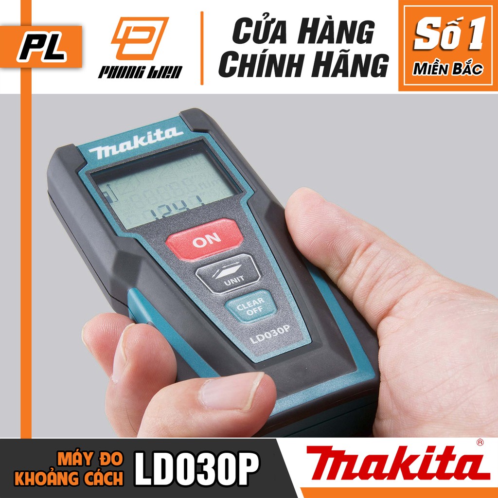 Máy Đo Khoảng Cách Laser Makita LD030P - Hàng Chính Hãng