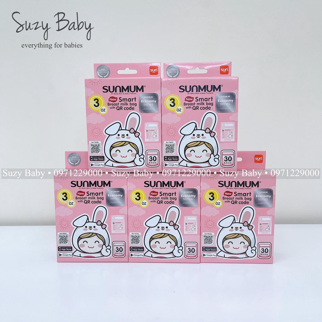 TÚI TRỮ SỮA SUNMUM-HÀNG CHUẨN THÁI