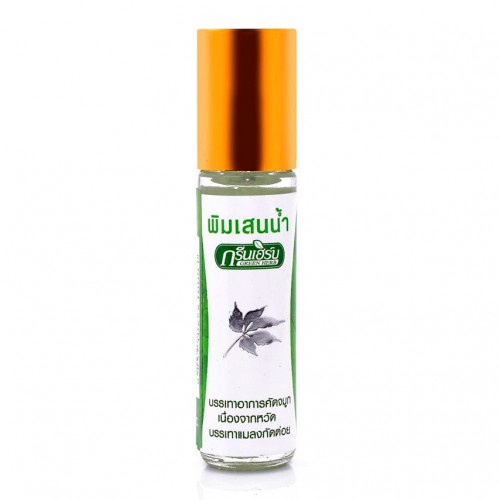 [CHÍNH HÃNG] DẦU GIÓ KHUYNH DIỆP GREEN HERB THÁI LAN (DẦU LĂN KHUYNH DIỆP)-8ML-DẦU THÁI LAN