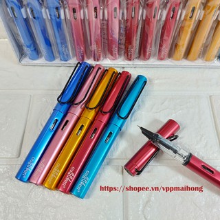 Combo 10 bút máy 001 ngòi Kim Tinh viết êm và trơn