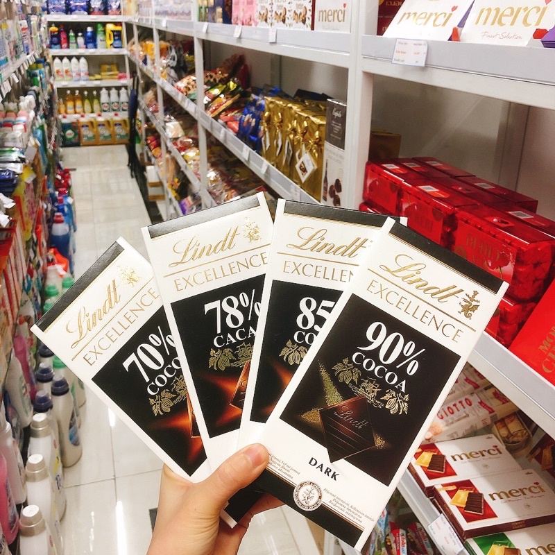 Socola Lindt Excellence các vị thanh 100g