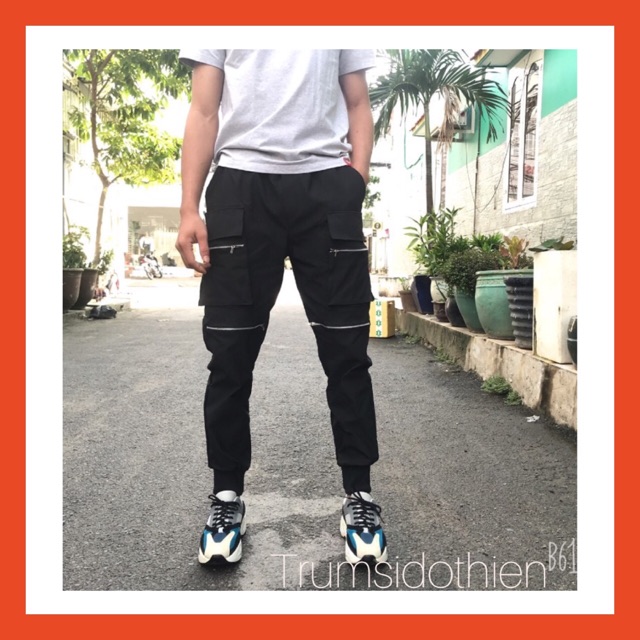 [ Kaki đẹp 👉Cực Chất !] Quần jogger kaki túi hộp khoá gối siêu chất ( mẫu mới) Q090 | BigBuy360 - bigbuy360.vn