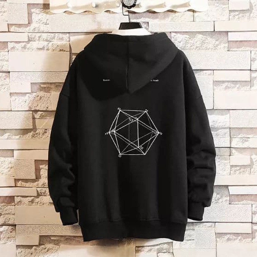 ÁO HOODIE NỈ NGOẠI (HD1000 - Hình Khối) | BigBuy360 - bigbuy360.vn