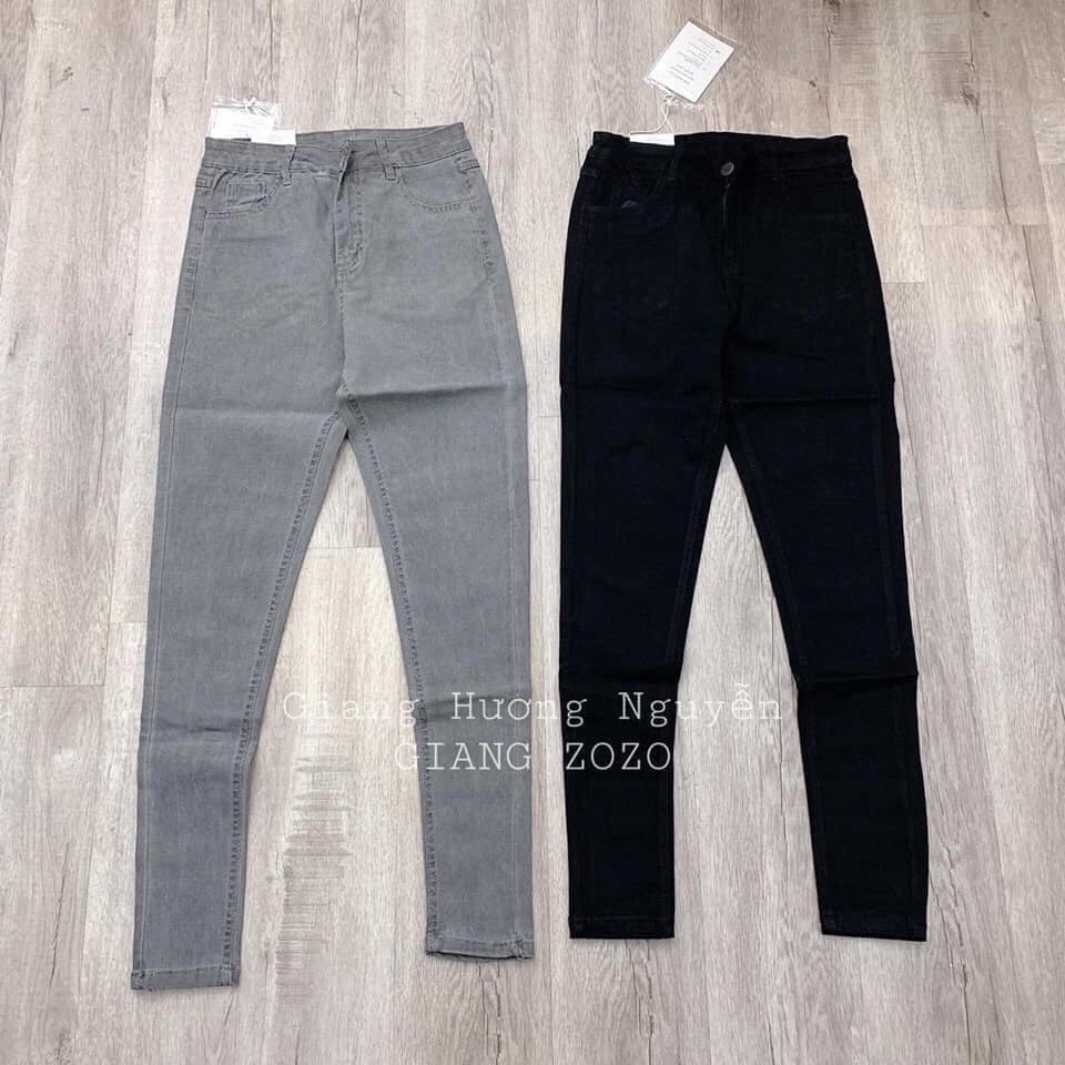 Quần Jeans giấy Nữ Ống bó Cao Cấp (Hót) mã T185