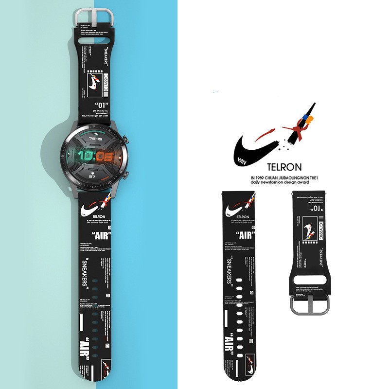 Dây COMIC SPORT Cho Smartwatch 20MM - 22MM - Mềm Phong Cách