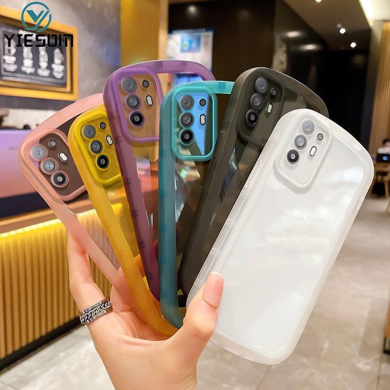 Ốp Điện Thoại Silicone Mềm Trong Suốt Chống Sốc Cho Samsung Galaxy A13 A23 A33 A53 A73 M33 5G
