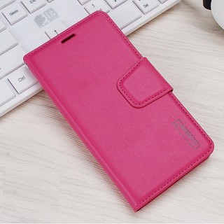 Bao da HanMan dạng ví cho Samsung Galaxy Note 10 Plus, Note 10 Lite, Note 10, Note 9, Note 8 có ngăn đựng tiền và thẻ