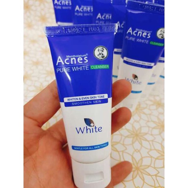 Combo 5 tuýp kem rửa mặt Dưỡng trắng Acnes Pure White 25g