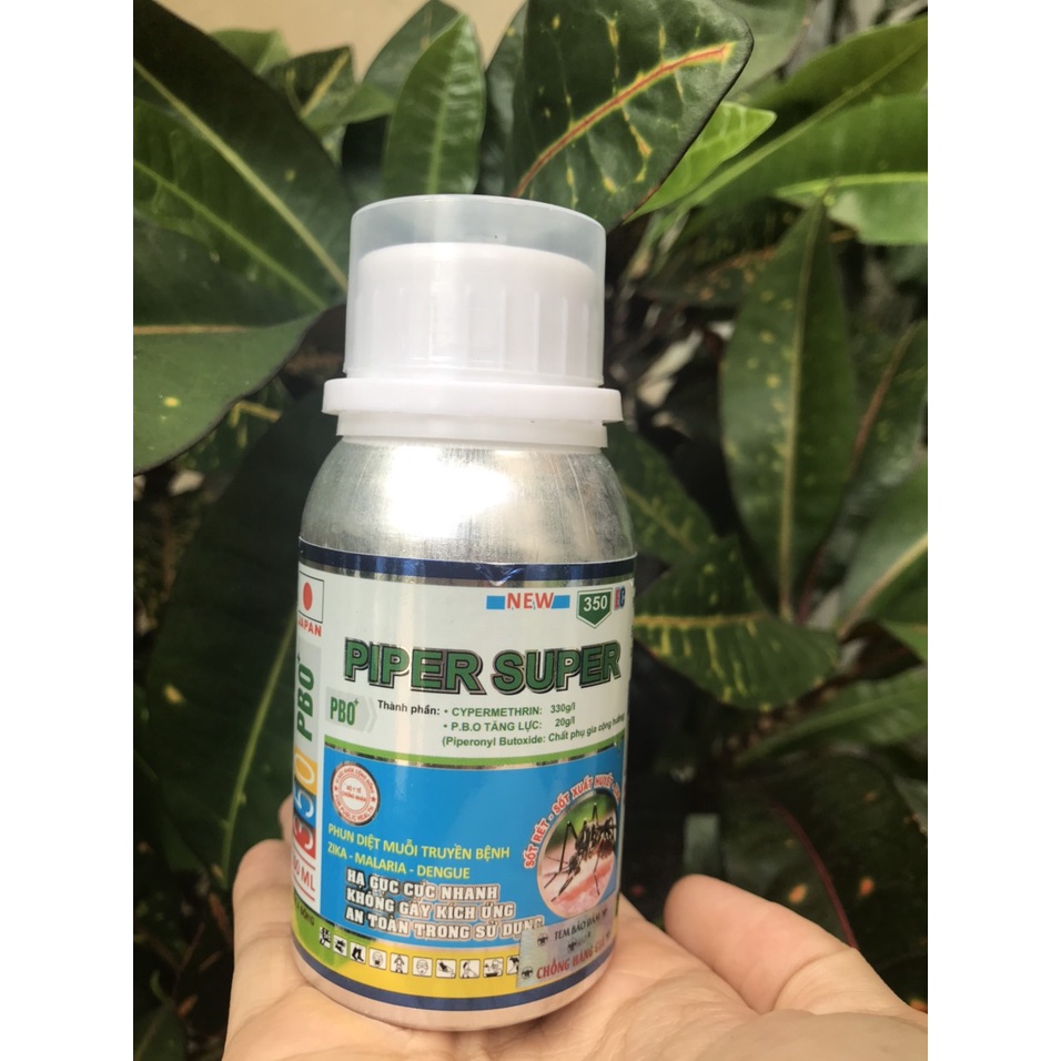 Thuốc diệt muỗi Nhật Bản Piper Super 350ec chai nhôm 100ml diệt muỗi ruồi kiến gián trong nhà và ngoài trời