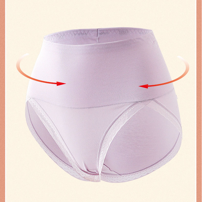 Quần Lót Cotton Không Đường May Lưng Cao Thoáng Khí Cho Nữ | BigBuy360 - bigbuy360.vn