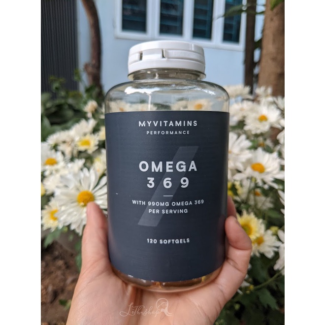 Viên uống Omega369_PHÁP lọ 120 viên