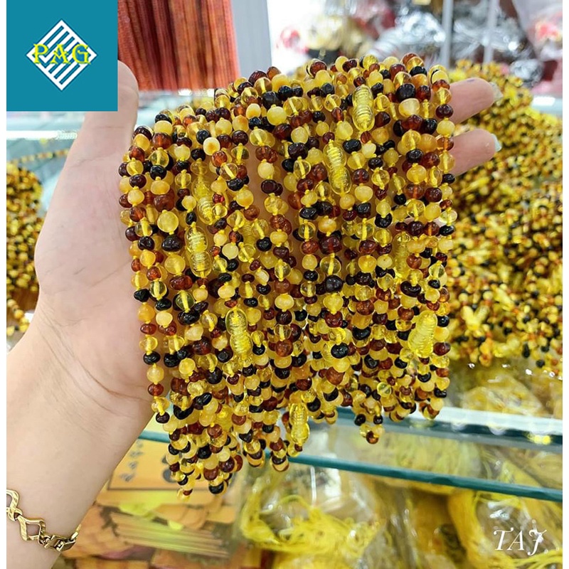 Vòng Hổ Phách Cho Bé, Vòng Amber Úc - Món Quà Cho Bé Yêu