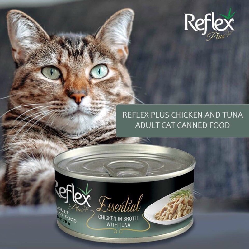 Pate mèo siêu hấp dẫn REFLEX lon xịn 70gr