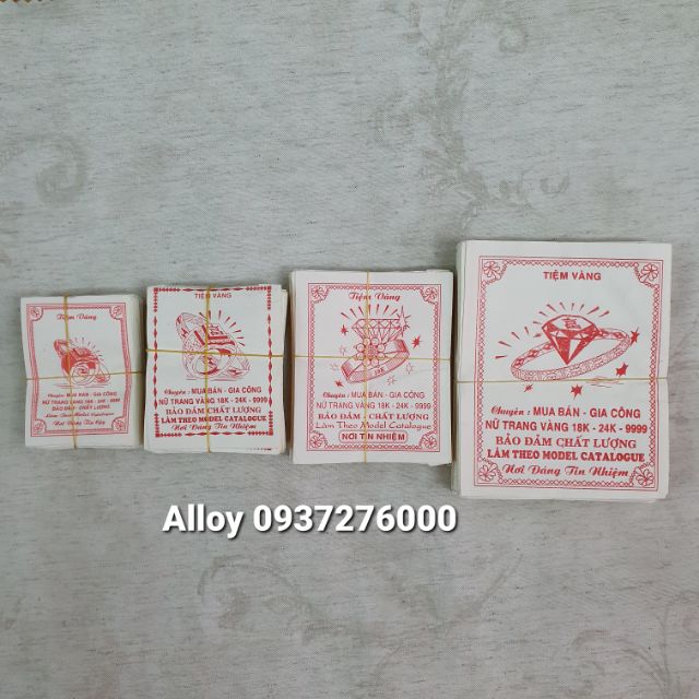 Túi giấy đựng trang sức