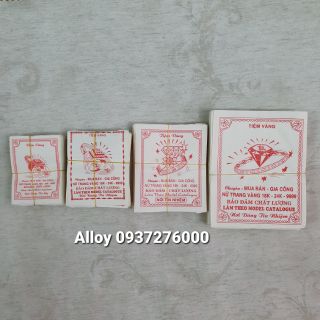 Túi giấy đựng nhẫn, vòng, dây