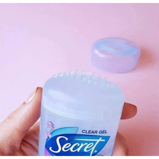 Lăn Khử Mùi - Secret Invisible Solid (dạng gel)